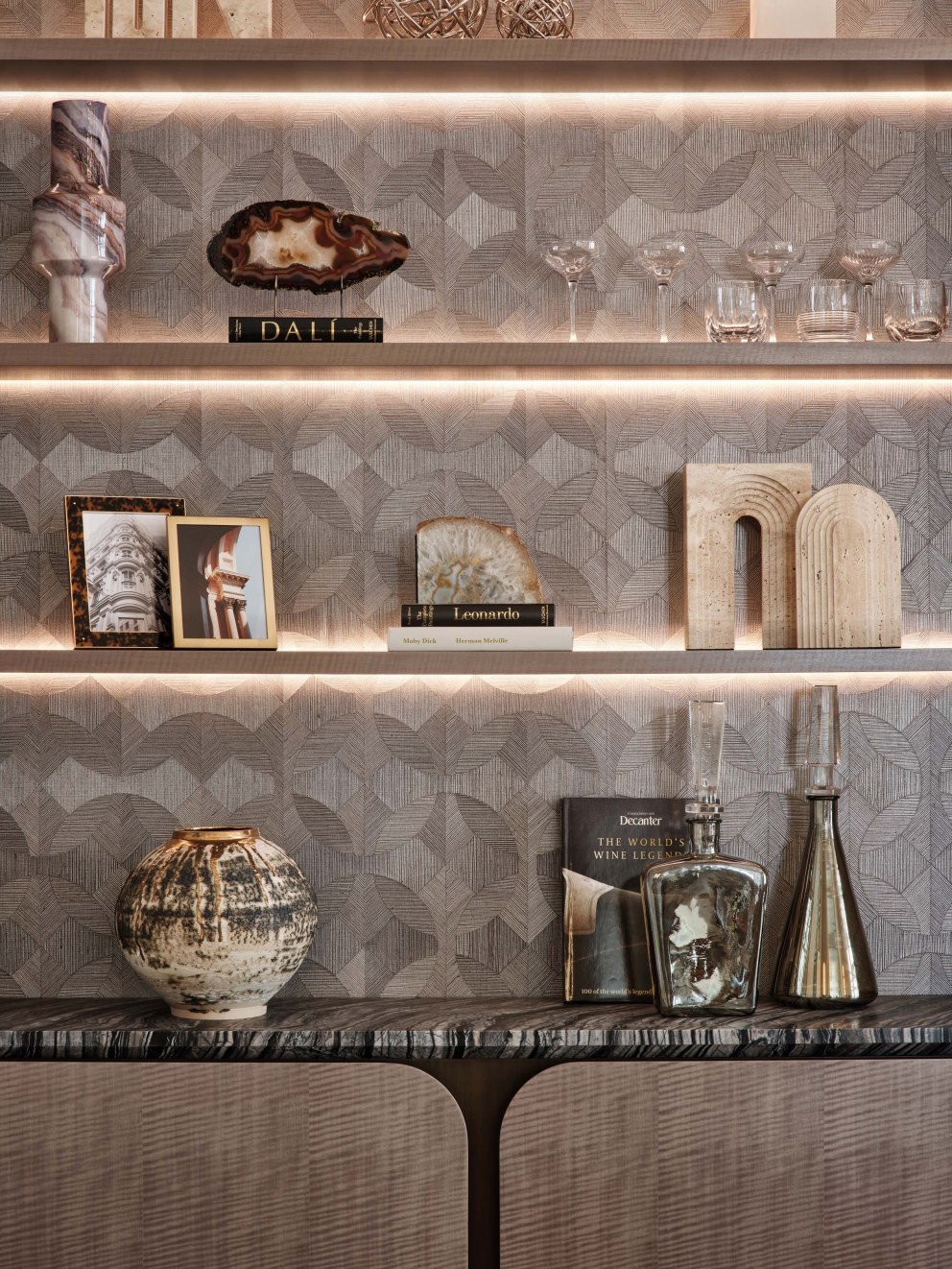 Knightsbridge Historical Apartment  | Dining joinery detail  | Interior Designers